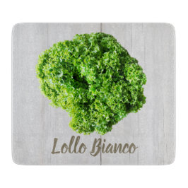 Lollo Bianco Salad sla bladeren van Vegans Snijplank