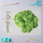 Lollo Bianco Salad sla bladeren van Vegans Tissuepapier (Craft)