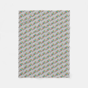 lolly fleece deken