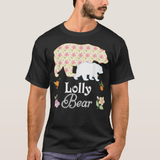 Lolly Floral Flower Beer Cute Family mamma T-shirt