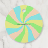 Lolly & Pop grillig uw logo zakelijke label (Achterkant)