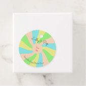 Lolly & Pop grillig uw logo zakelijke label (In situ)