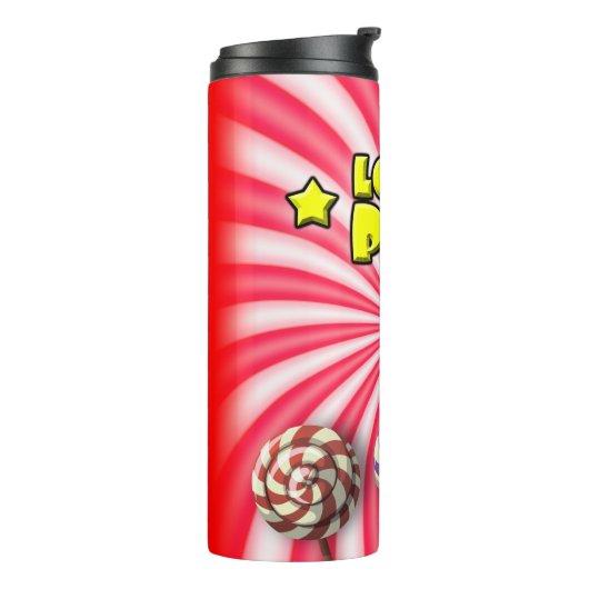 Lolly Pop Wrapper Thermosbeker (Gedraaid links)