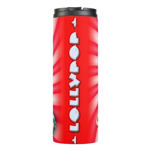 Lolly Pop Wrapper Thermosbeker (Achterkant)