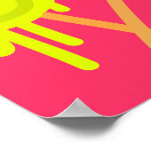 Lolly Poster uitstrijken (Hoek)