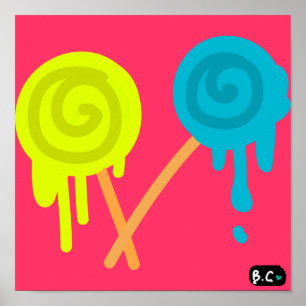 Lolly Poster uitstrijken