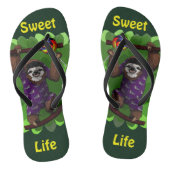 Lolly Sloth Teenslippers (Voetbed)