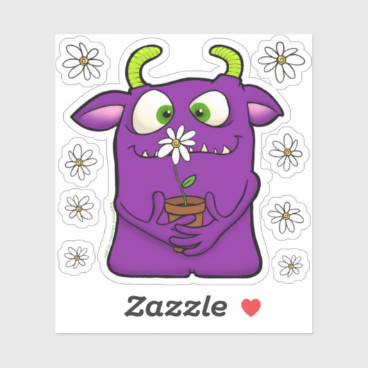 Lolly the Monster, sticker set (Vel)