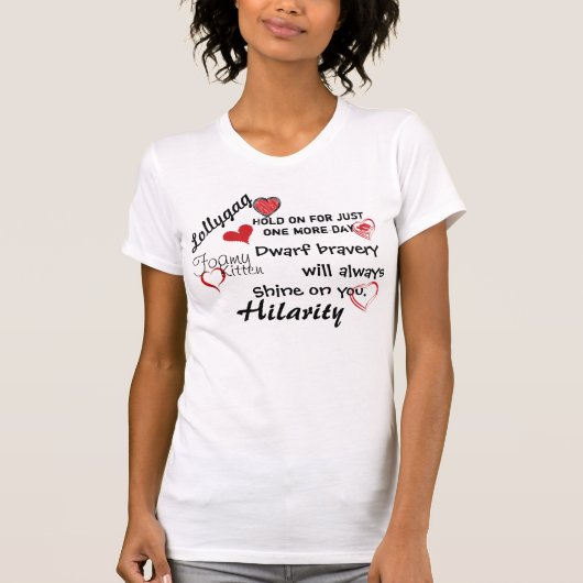 Lollygag Hilarity T-shirt (Voorkant)