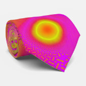 LollyPoP 3D Fused Glass Fractal Stropdas (Opgerold)