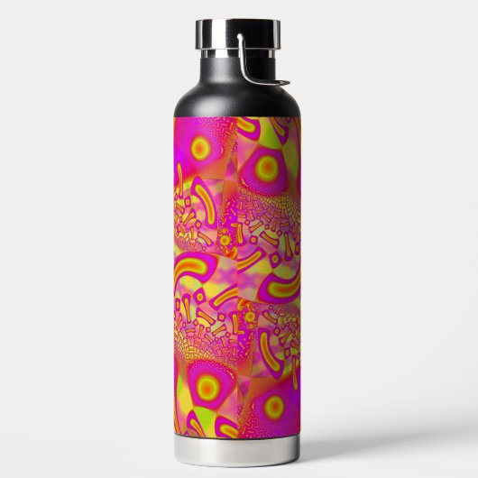 LollyPoP 3D Fused Glass Fractal Waterfles (Links)