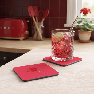 Lollypop drank coaster bier onderzetter