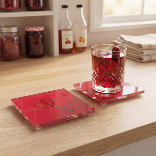 Lollypop Glas Onderzetter