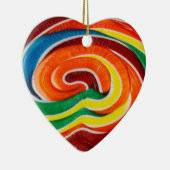 Lollypop Hart Ornament (Rechts)