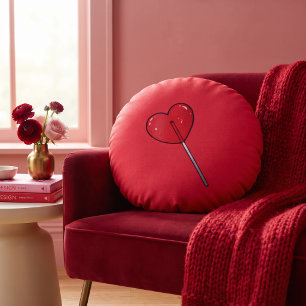 Lollypop Ronde Kussen