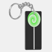 Lollypop Sleutelhanger (Limoen) (Voorkant Links)