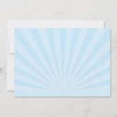 Lollypop Verjaardag Foto Platte Uitnodiging (Achterkant)