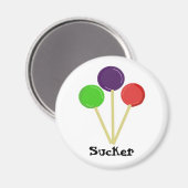 Lollypop Zuiger Magneet (Voorkant / Achterkant)