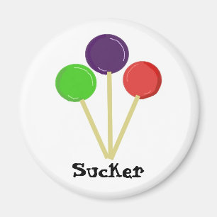 Lollypop Zuiger Magneet