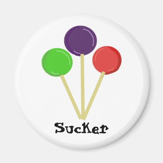 Lollypop Zuiger Magneet (Voorkant)