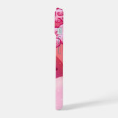 Lollypoppen en mooie wolken iPhone 15 case (Linkerkant)