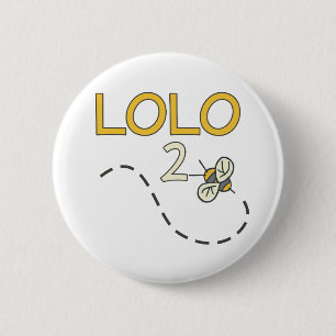 Lolo 2 Bee Ronde Button 5,7 Cm