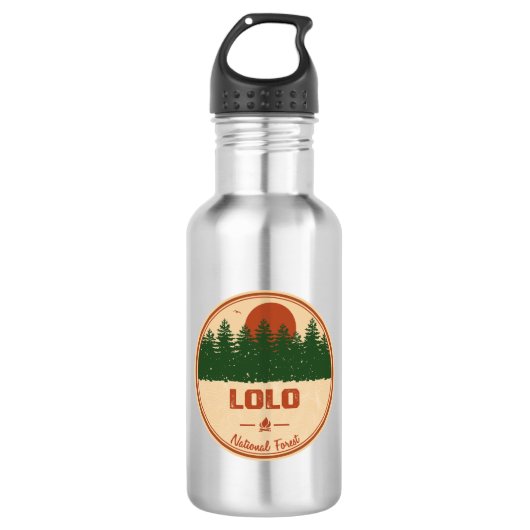 Lolo National Forest Waterfles (Voorkant)