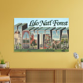 Lolo Nat'l Forest, Montana Canvas Afdruk (Insitu (Woonkamer))