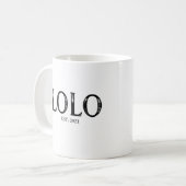 Lolo Oprichtingsjaar Koffiemok (Voorkant links)