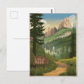 Lolo Pass  Briefkaart (Voorkant / Achterkant)