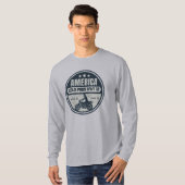 Lolo passweg Oregon motorreis T-shirt (Voorkant volledig)