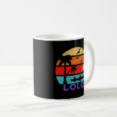 Lolo Retro Sunset Ocean Opa Koffiemok (Voorkant rechts)