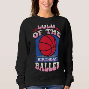 Lolo van het Birthday Baller Basketball Theme Bday Trui