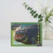 Lolong - "De grootste krokodil ooit bezet" Briefkaart (Staand voorkant)