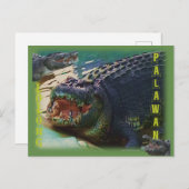 Lolong - "De grootste krokodil ooit bezet" Briefkaart (Voorkant / Achterkant)