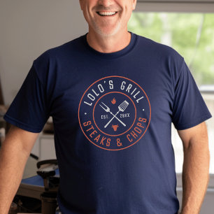 Lolo's grill, speciaal jaar ingesteld t-shirt