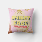 LOLsmileyface gooien deken Kussen (Achterkant)