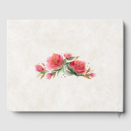 Loly Roos tuinbudget bruiloft Gastenboek (Achterkant)