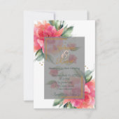 Loly Roos tuinbudget bruiloft Kaart (Voorkant)