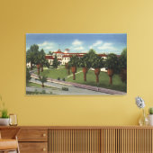 Loma Linda Sanitarium en Ziekenhuis Uitzicht Canvas Afdruk (Insitu (Woonkamer))