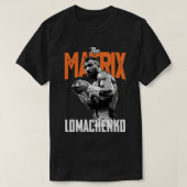 Lomachenko De Matrix sinaasappel 1 T-shirt (Design voorkant)