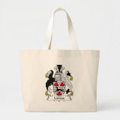 Lomax Family Crest Grote Tote Bag (Voorkant)