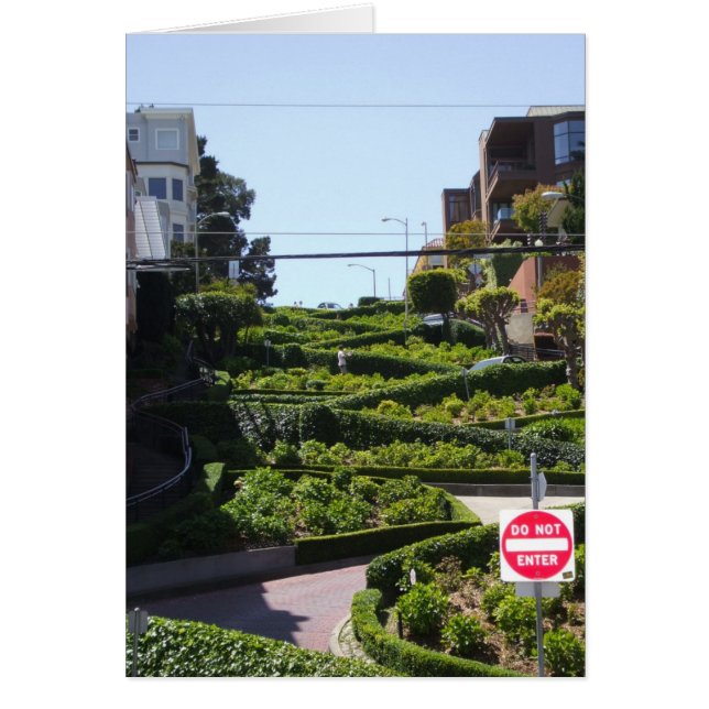 Lombard St San Francisco (Voorkant)