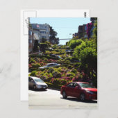 Lombard Street Briefkaart (Voorkant / Achterkant)