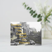 Lombard Street Briefkaart (Staand voorkant)