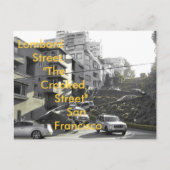 Lombard Street Briefkaart (Voorkant)