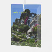 Lombard Street Glas Ornament (Voorkant links)