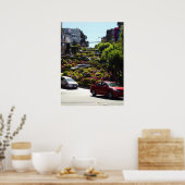 Lombard Street Poster (Keuken)