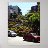 Lombard Street Poster (Voorkant)