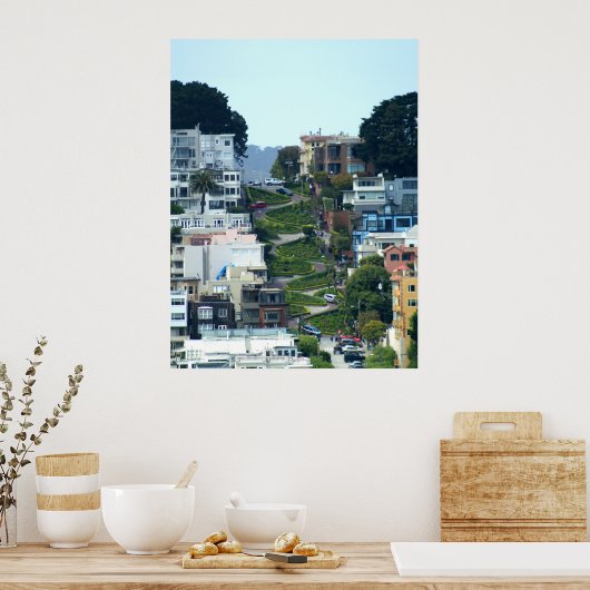 Lombard Street Print (Keuken)